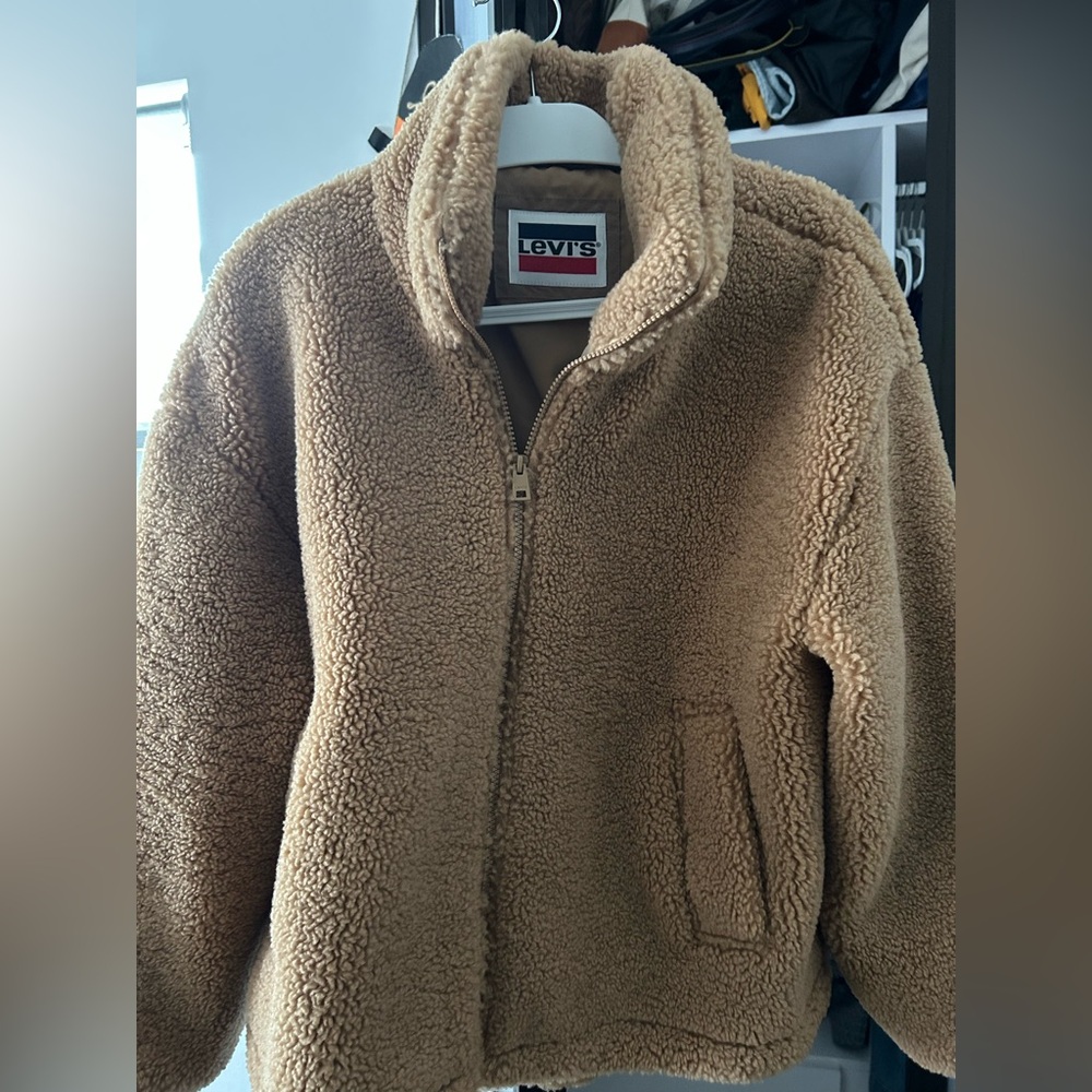 Levi's Warm Brown Sherpa Jacket